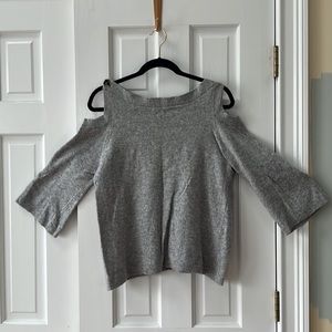 Ann Taylor Boatneck, Cold Shoulder Sweater